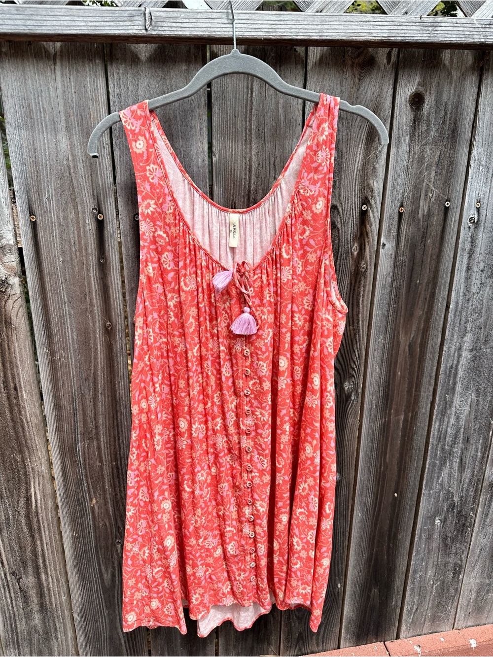 Spell tank dress XL